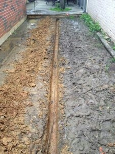 Drainage pipeline network